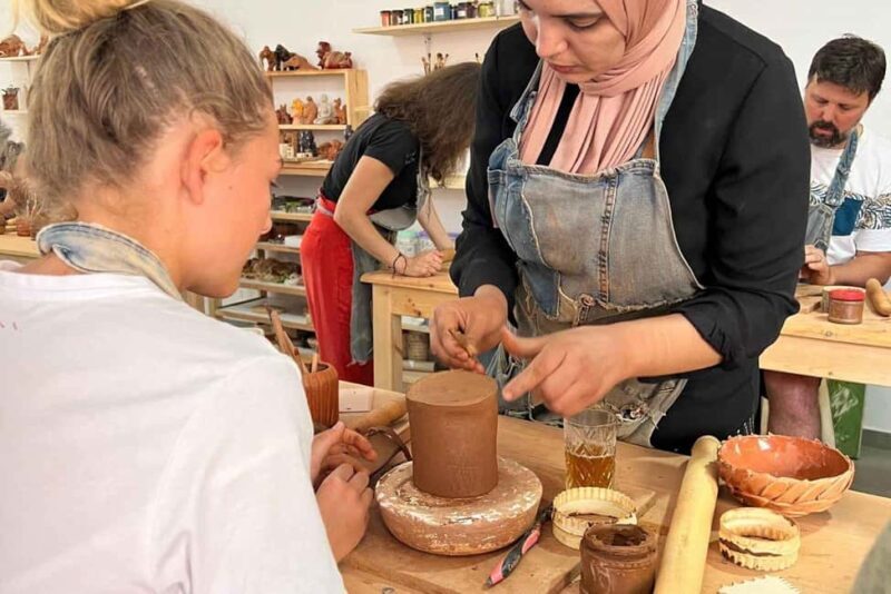 Agadir: Moroccan Pottery Workshop with Souvenir & Pickup - What Is the Agadir Moroccan Pottery Workshop?