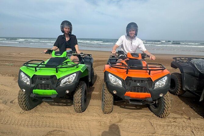 Agadir Quad Bike On The Beach With Optional Desert Sandboarding - FAQs