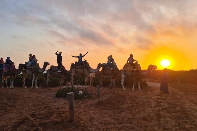 Agadir Sunset Camel Ride with Moroccan Barbecue & Hotel Transfers - FAQs