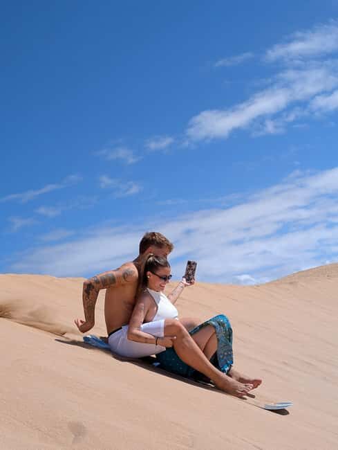 Agadir/Taghazout: Beach Quad Bike & Desert Sandboarding Tour - Key Points