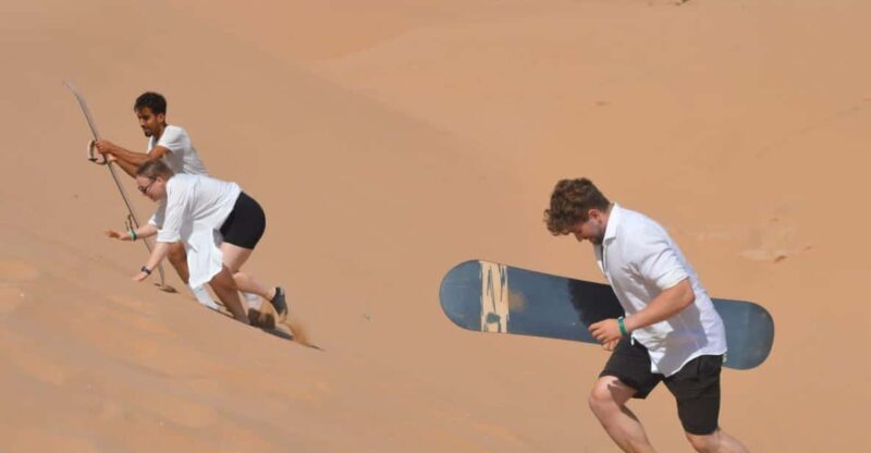 Agadir/Taghazout : Sandboarding & Sunset Camel Ride with BBQ - What to Expect During Sandboarding