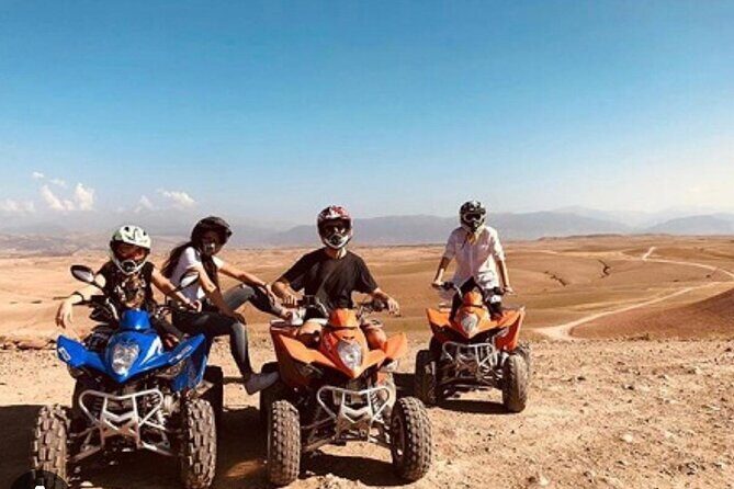 Agafay Desert Adventure Quad Bike and Camel Ride with Dinner Show - Key Points