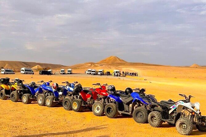 Agafay Desert: Camel Trek, Quad Biking Adventure, Dinner Show - Key Points