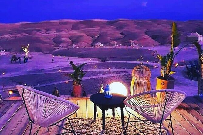 Agafay Desert: Dinner + Show with Quad Bike & Sunset Camel Ride - Key Points