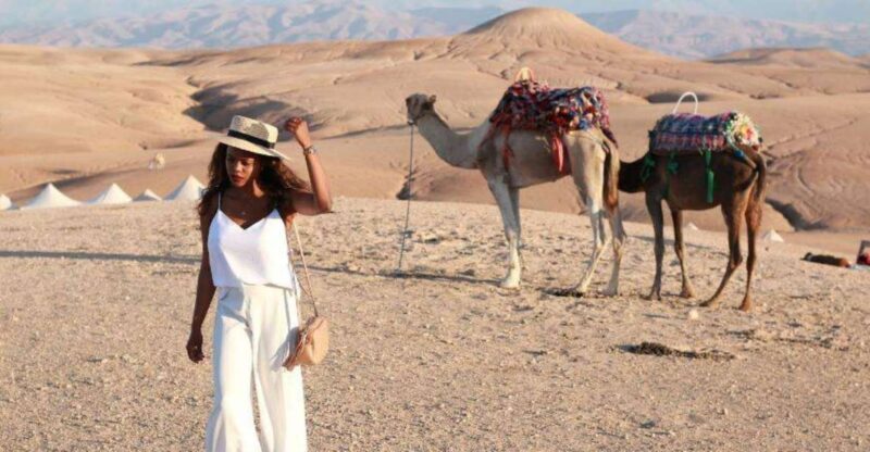 Agafay Desert: Magical Half-Day Lunch with Pool Swim - Exploring the Experience