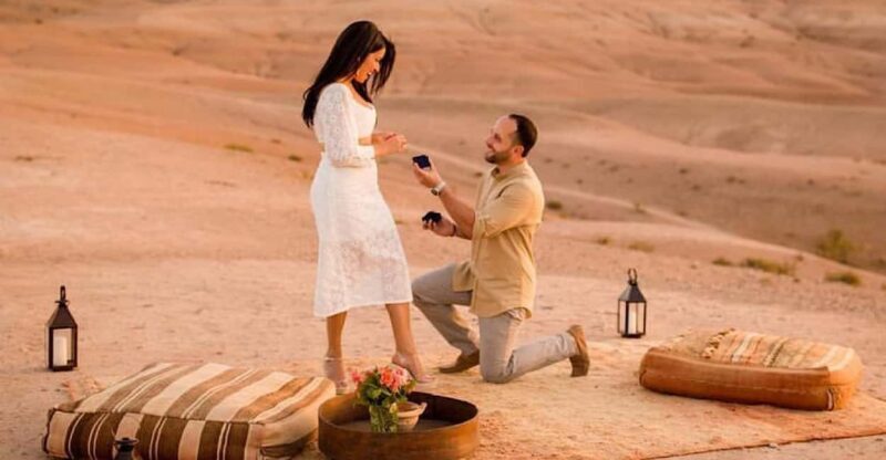 Agafay Desert Moroccan Luxury Wedding Ritual-Full Experience - The Wedding Ceremony in the Desert