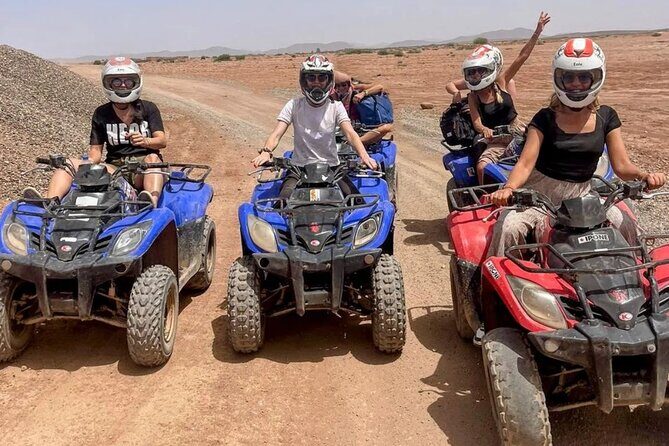Agafay Desert Quad Adventure with Tea and Transfer - Key Points