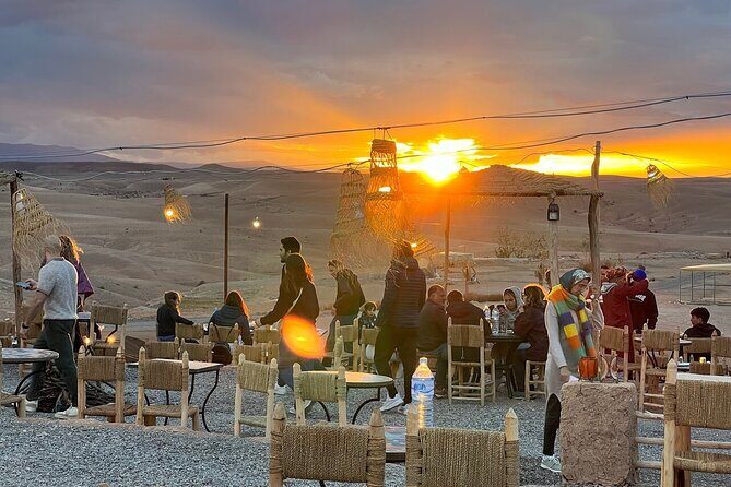 Agafay Desert: Quad Bike & Camel Ride & Magical Diner with Show - Weather and Cancellation Policy