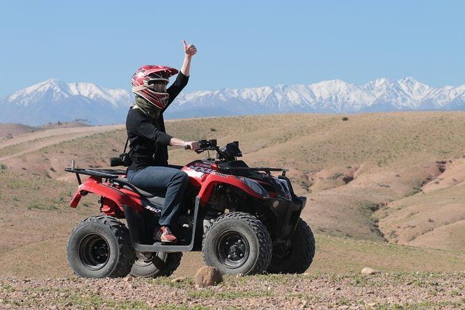 Agafay Desert Quad Biking from Marrakech through Takerkoust Lake - Key Points