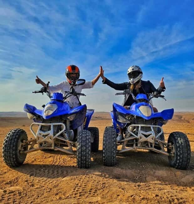Agafay Desert Quad & Camel Rides with Dinner Show - Key Points