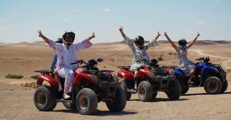 Agafay Desert: Quad & Sunset Camel Ride with Dinner Show - Key Points:
