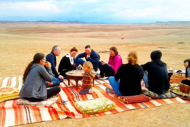 Agafay Desert Sunset, Camel Ride and Dinner from Marrakech - Evening Entertainment: Music and Fire Show