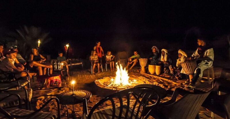 Agafay Desert Sunset Dinner & Berber Campfire (Vegan option) - The Practical Details