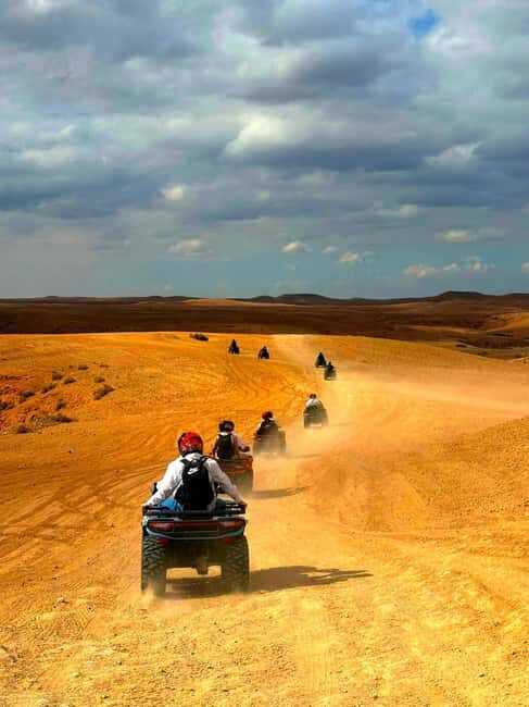 Agafay Tour: Sunset, Dinner, Camel ride, Quad and fire show - An Introduction to Agafay: The Moroccan Desert Close to Marrakech