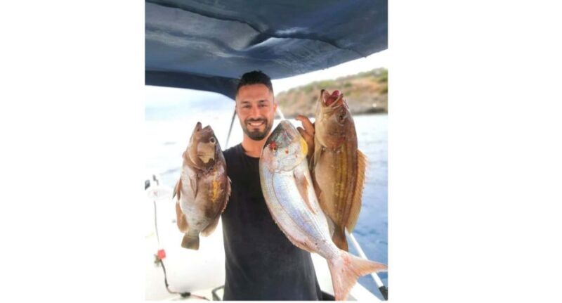 Agios Nikolaos: Mirabello Bay Fishing Trip - The Stops for Swimming & Snorkeling
