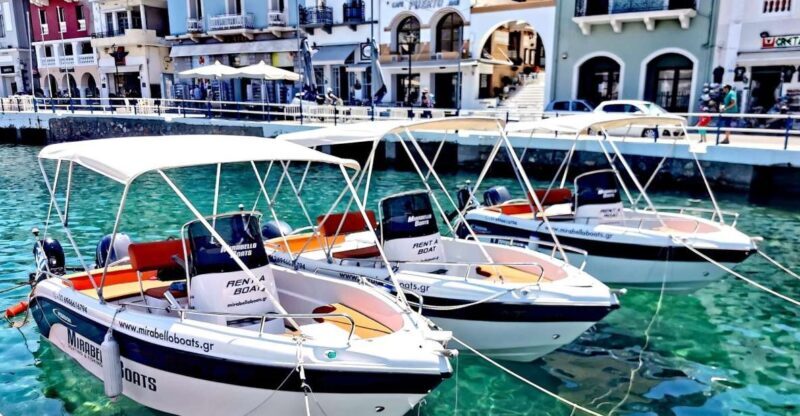 Agios Nikolaos: Motorboat or Speedboat Rental - What to Expect from the Agios Nikolaos Boat Rental