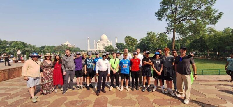 Agra in a Frame: From Marble Majesty to River Mystique - Transportation and Group Details  