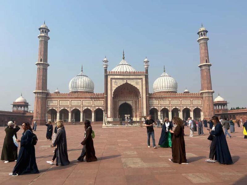 Agra: Taj Mahal, Agra Fort, and Jama Masjid Guided Tour - Key Points