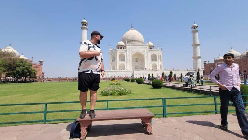 Agra: Taj Mahal, Agra Fort & Baby Taj Day Tour with 5* Meal - Key Points