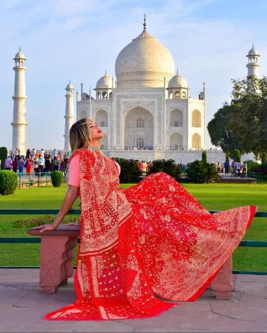 Agra: Taj Mahal & Agra Fort Tour in Traditional Attire - Key Points