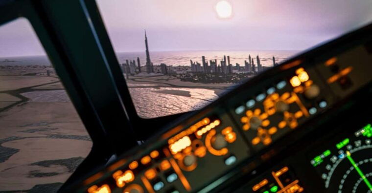 airbus-a320-and-motion-4d-flight-simulator-frankfurt-airport