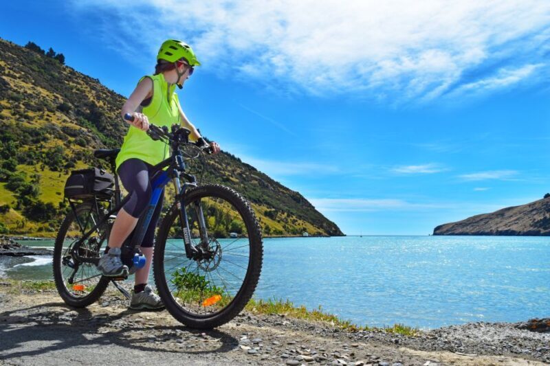 Akaroa: Guided Electric Mountain Bike Tour-Lava Loop - Key Points