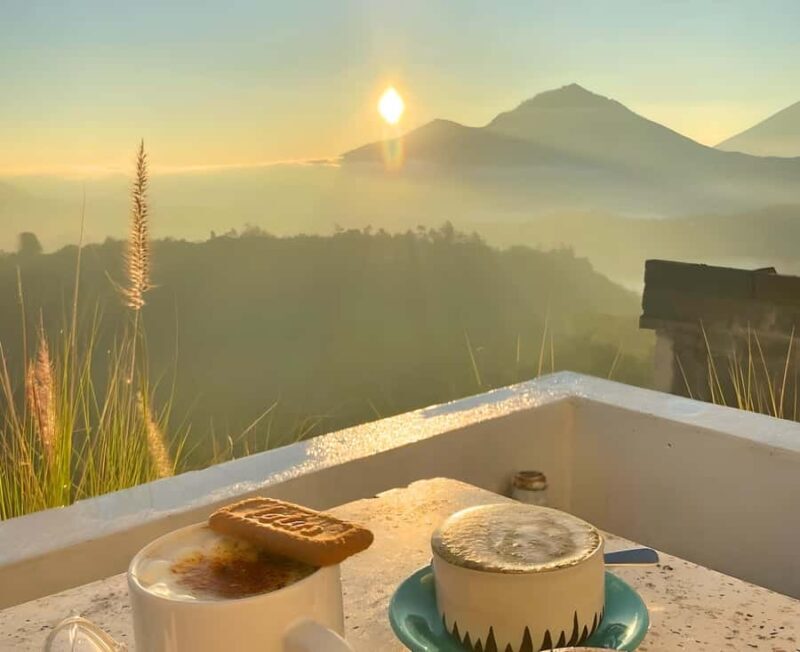 AKASA Sunrise Cafe, Batur Natural Hot Springs & Rice Terrace - Key Points