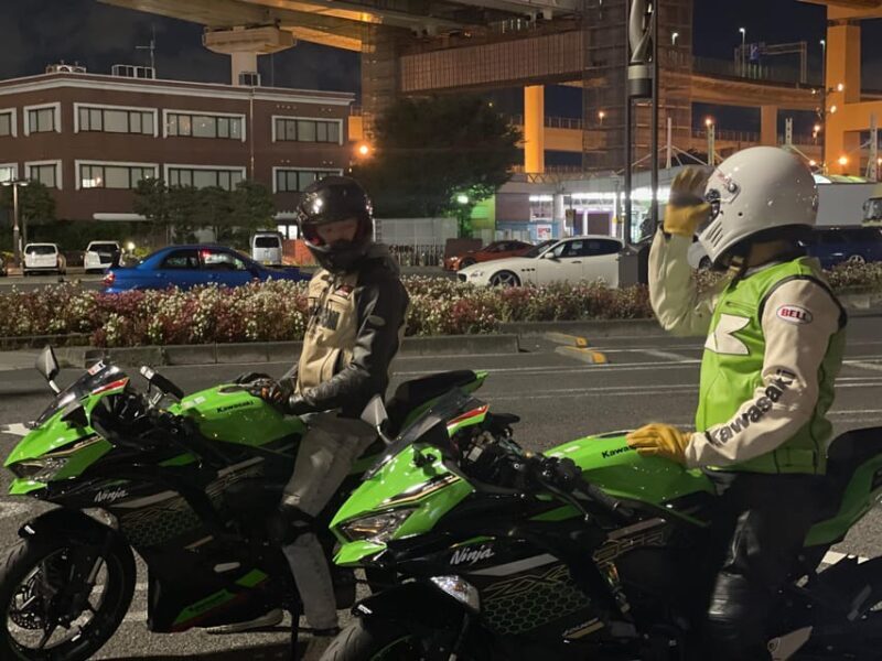 akira bike scene metropolitan expressway motor cycle tour - Exploring the Akira-Inspired Motorcycle Tour in Tokyo