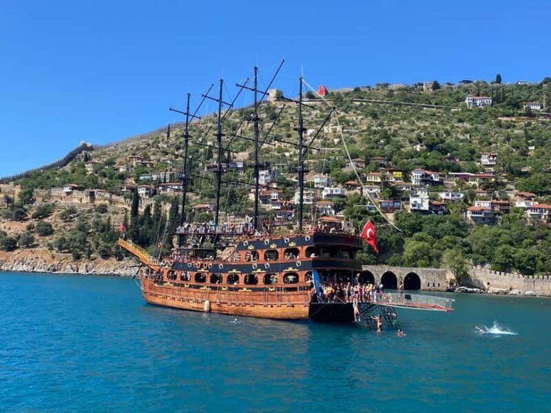 Alanya City, Castle & Boat Tour with Bazaar and Swim Stop - Detailed Breakdown of the Tour