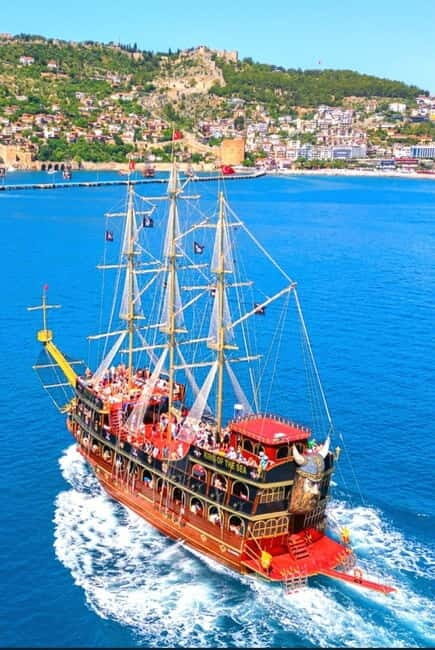 Alanya: Deluxe Boat Tour with Soft Drinks Lunch & Foam Party - What’s Included and What’s Not