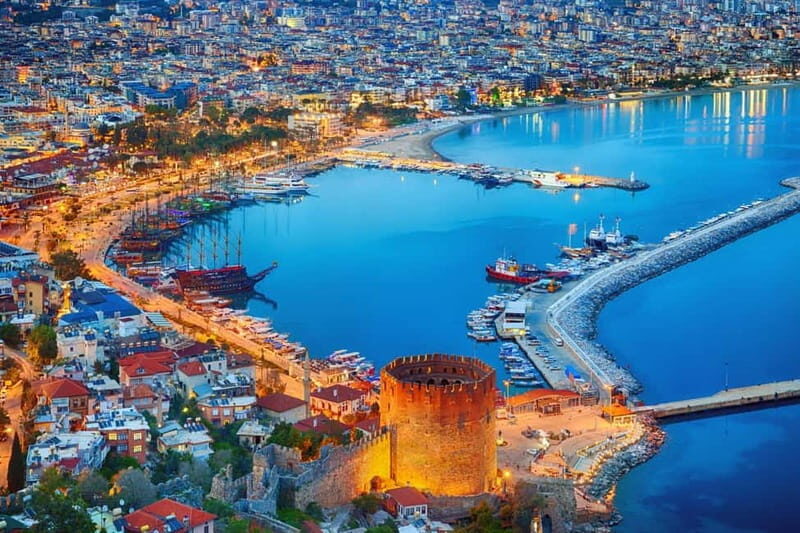 Alanya: Full-Day City Tour with Sunset Views, Beach, & Caves - Key Points