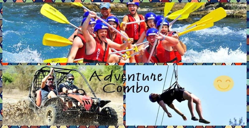 Alanya: Rafting, Buggy Ride and Zipline Combined Tour - The Sum Up