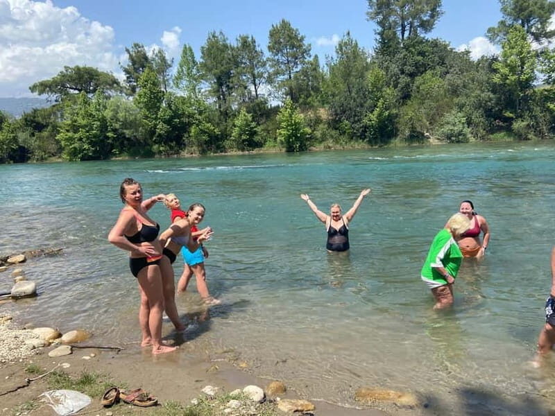 Alanya/Side/Antalya: Canyon Rafting, Buggy & Zipline Tour - Detailed Breakdown of the Itinerary