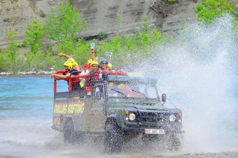Alanya/Side/Antalya: Rafting, Zipline, Quad & Jeep Safari - A Comprehensive Look at the Köprülü Canyon Adventure Tour