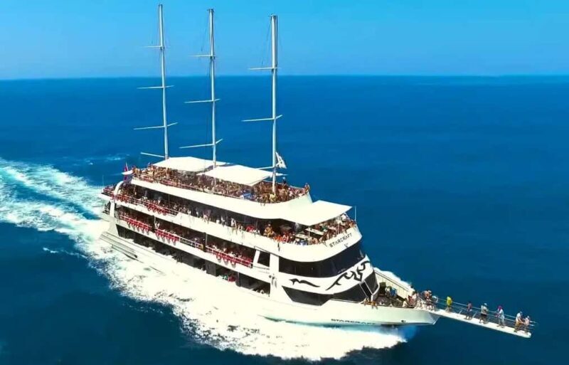 Alanya/Side: Starcraft Boat Trip w/ Unlimited Beer and Wine - The Itinerary: What to Expect from the Day
