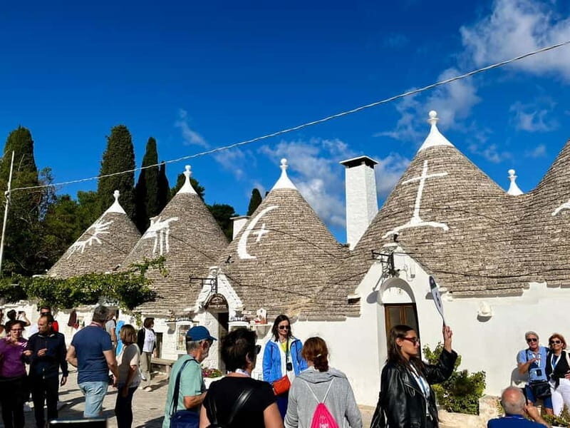Alberobello & Matera Tour with Tasting and Physical Guide, from Bari - The Itinerary Breakdown