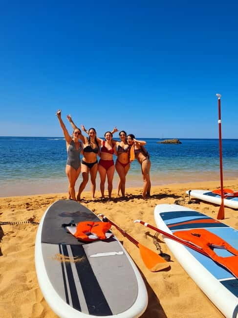 Albufeira: Caves and Private Beaches SUP Paddleboarding Tour - What to Expect During the Tour