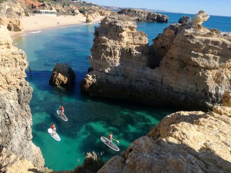 Albufeira: Caves and Private Beaches SUP Paddleboarding Tour - Detailed Breakdown of the Experience