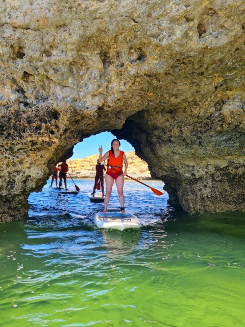 albufeira-caves-and-private-beaches-sup-paddleboarding-tour
