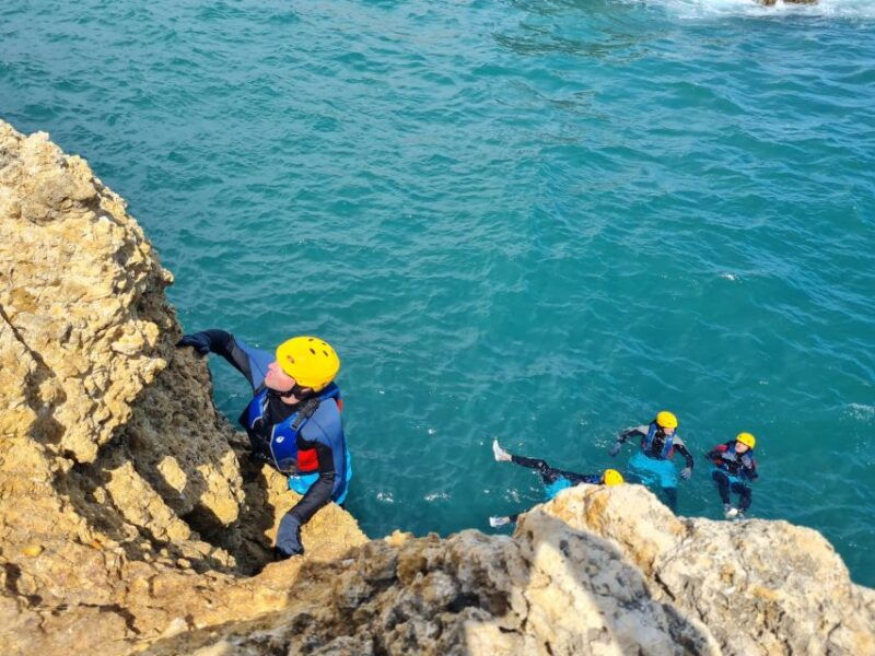albufeira-guided-coasteering-tour-with-cliff-jumping