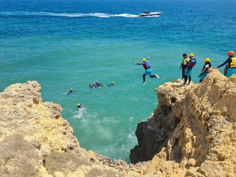 albufeira-guided-coasteering-tour-with-cliff-jumping
