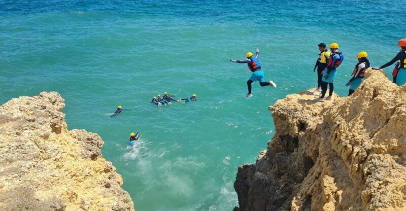 albufeira-guided-coasteering-tour-with-cliff-jumping