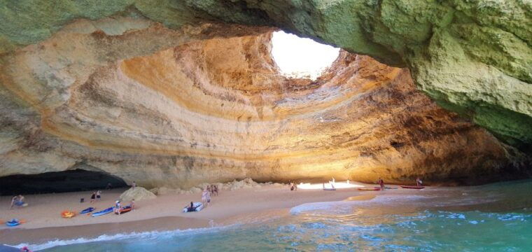 albufeira-marina-benagil-cave-to-marinha-beach-kayak-tour