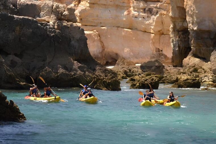 albufeira-marina-benagil-cave-to-marinha-beach-kayak-tour