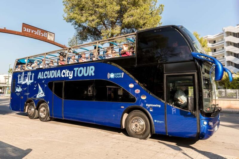 Alcudia: ALCUDIA City TOUR Open Top Bus, open-top bus tour - The Value of the Tour