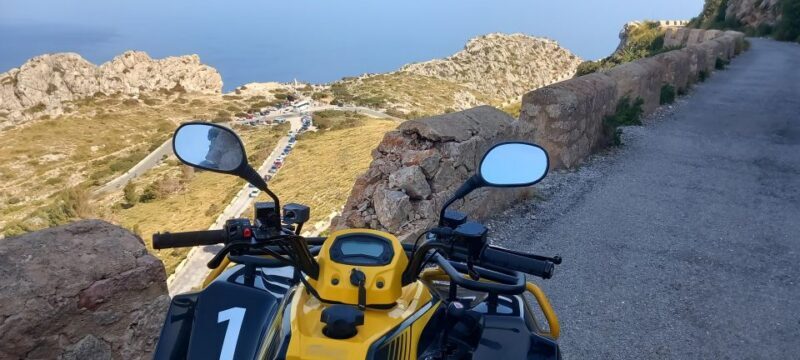 Alcudia: Quad Sightseeing Tour with Viewpoint and Beach - An Authentic Mallorca Adventure on Quads