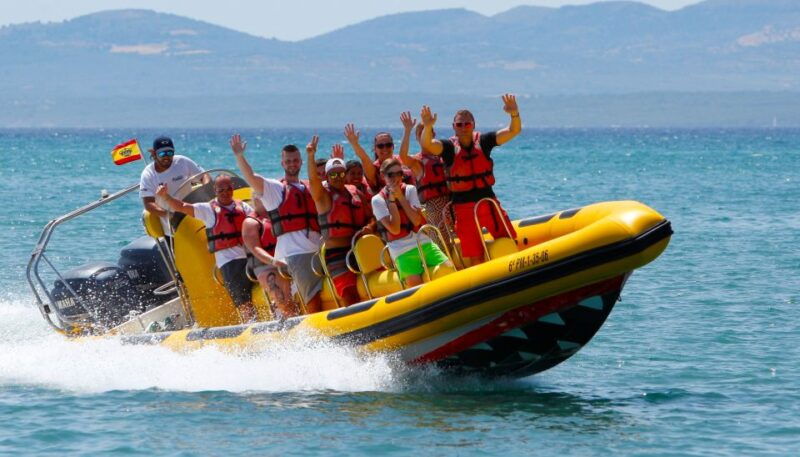 alcudia-speedboat-tour-of-northern-mallorca-hotel-pickup