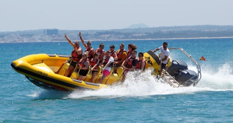 alcudia-speedboat-tour-of-northern-mallorca-hotel-pickup