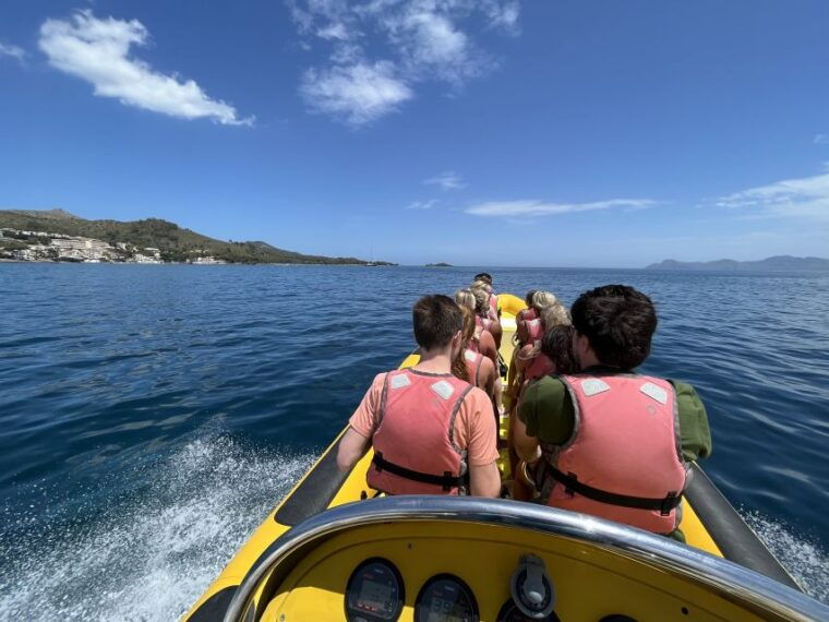 alcudia-speedboat-tour-of-northern-mallorca-hotel-pickup