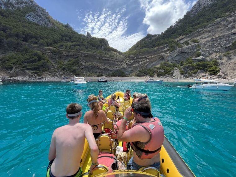 alcudia-speedboat-tour-of-northern-mallorca-hotel-pickup